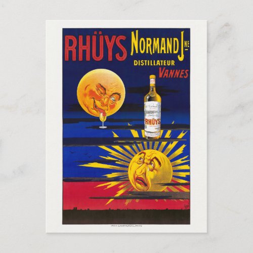 Rhys Normand France Vintage Poster 1910 Postcard