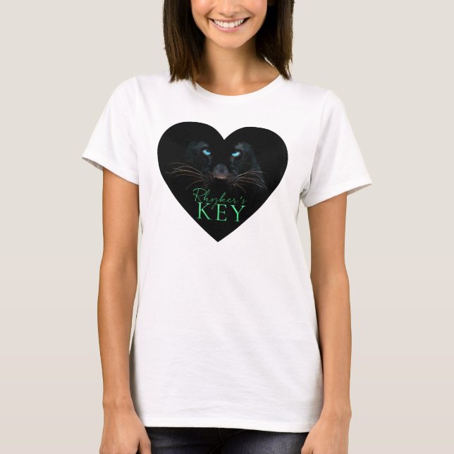Rhyker's Key Jaguar Heart T-Shirt (Front)