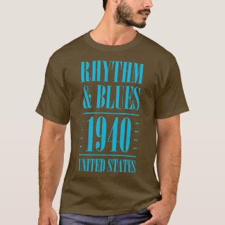 Rhythm and Blues 1940 Vintage T-Shirt