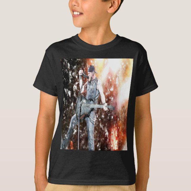 Rhythm and Blues Brantley Gilbert T-Shirt (Front)