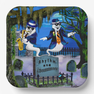 Rhythm and Booos Paper Plates