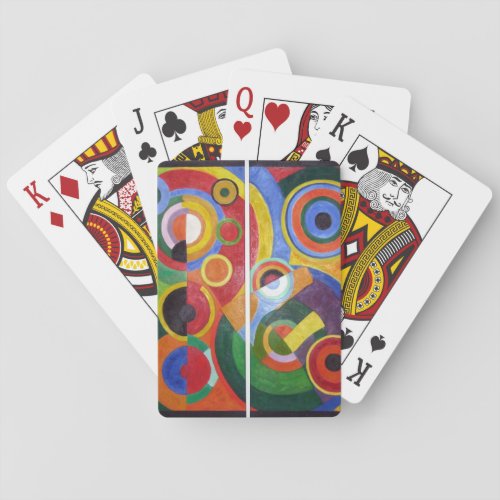 Rhythm by Robert Delaunay Poker Cards