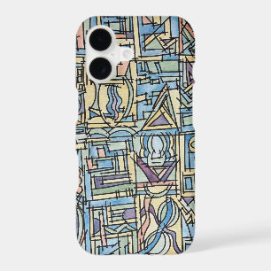 Rhythm In Blue-Abstract Geometric Art iPhone 17 Case