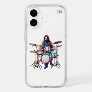 Rhythm in Motion: Drummer Performance Poste iPhone 16 Case