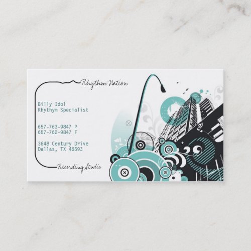 Rhythm Nation Business Card