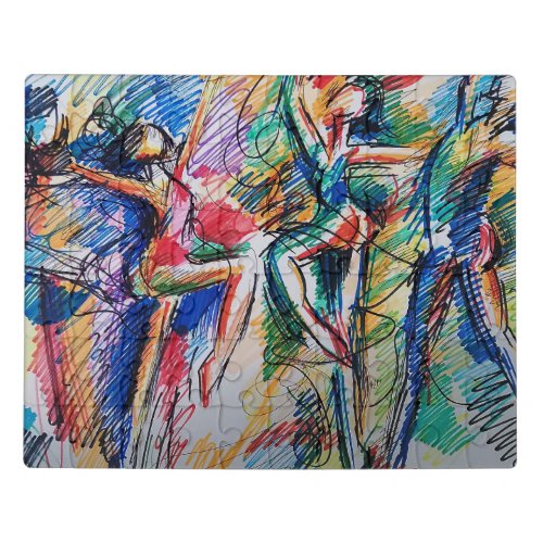 Rhythm of Motion Jigsaw Puzzle