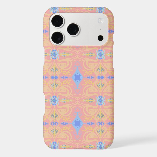 Rhythm of Shapes & Colors iPhone Case (Back)