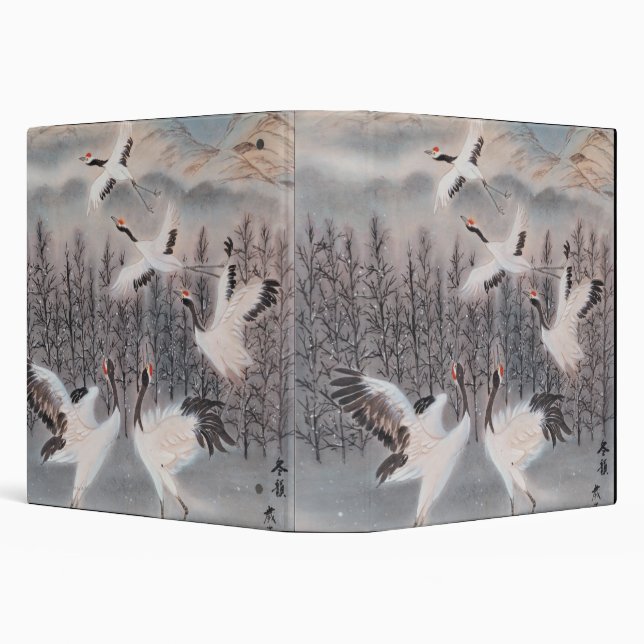 Rhythm of Winter 3 Ring Binder (Background)