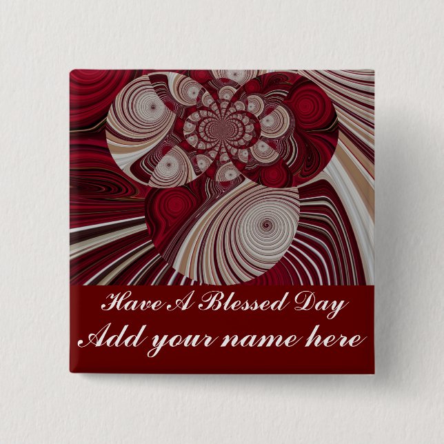 Rhythm_ Pinback Button (Front)