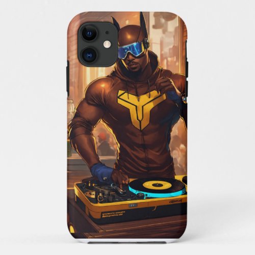 Rhythm Reverberation DJ Style Groove iPhone 11 Case