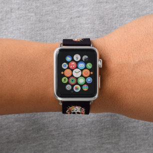 Rhythm Skull Apple Watch Band