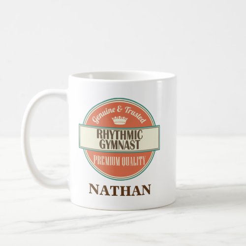 Rhythmic Gymnast Personalized Office Mug Gift