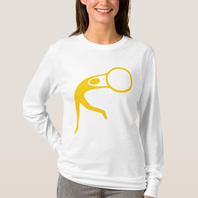 Rhythmic Gymnastic Figure - Amber T-Shirt (Front)