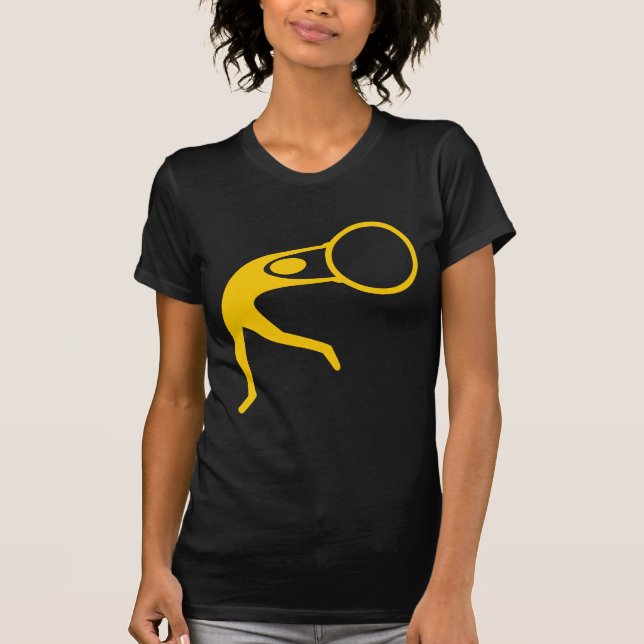Rhythmic Gymnastic Figure - Amber T-Shirt (Front)