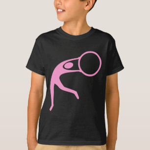 Rhythmic Gymnastic Figure - Pink T-Shirt