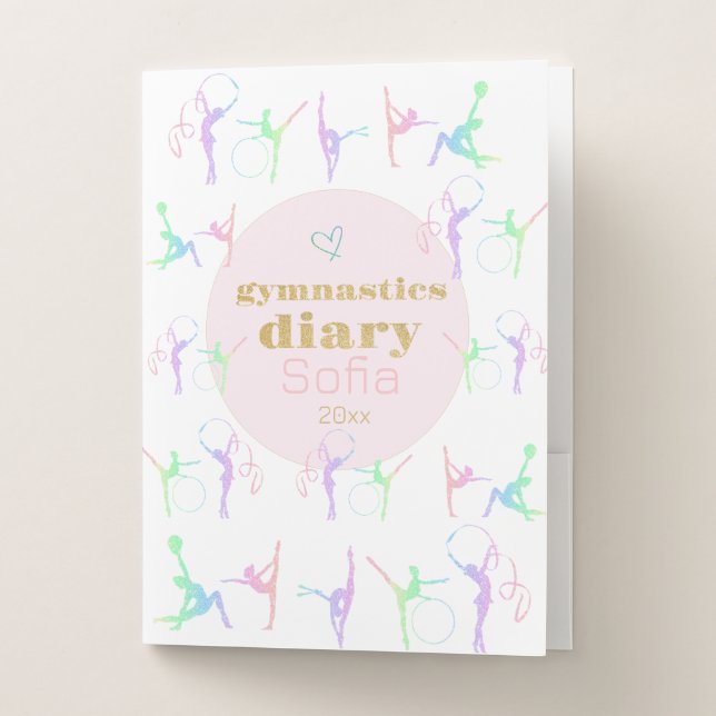 Rhythmic Gymnastic Sport  Pocket Folder (Front)