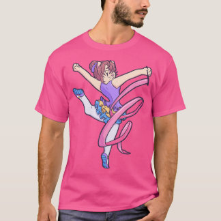 Rhythmic gymnastics Aerobics cat T-Shirt