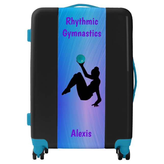 Rhythmic Gymnastics Ball Routine Luggage (Front)