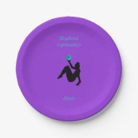 Rhythmic Gymnastics Ball Routine Paper Plates
