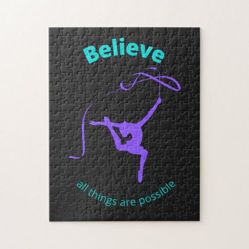 Rhythmic Gymnastics Believe  Jigsaw Puzzle