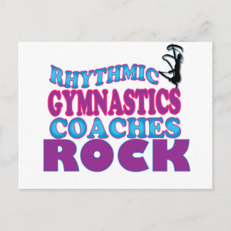 Rhythmic Gymnastics Coaches Gifts Postcard