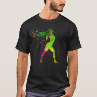 Rhythmic gymnastics competition in watercolor 6 T-Shirt