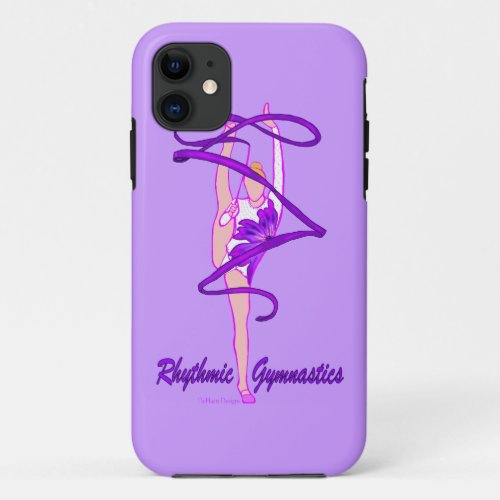 Rhythmic Gymnastics Flower Ribbon iPhone 5 Case