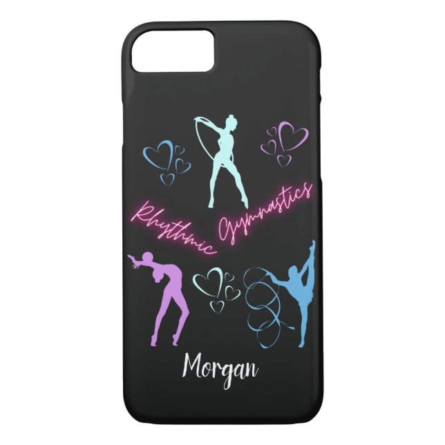 Rhythmic Gymnastics Hoop, Ribbon and Ball  Case-Mate iPhone Case (Back)
