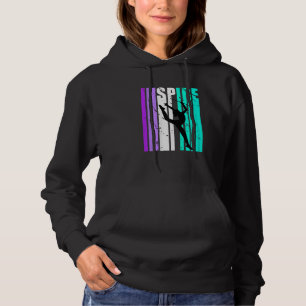 Rhythmic Gymnastics Inspire Baton Twirler Girls Wo Hoodie