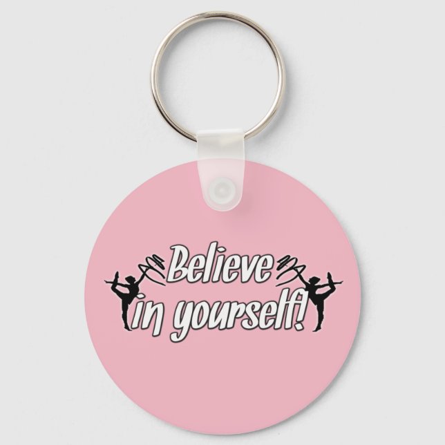 Rhythmic Gymnastics Key Chain Gift (Front)