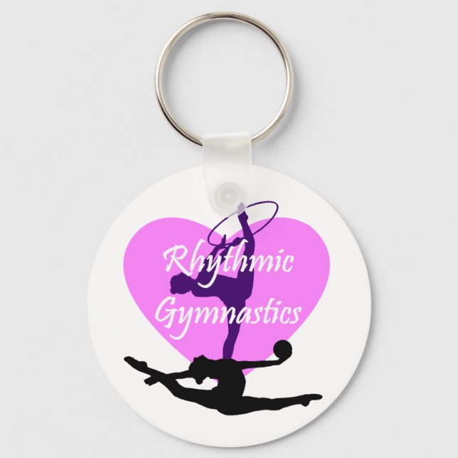 Rhythmic Gymnastics Keychain (Front)