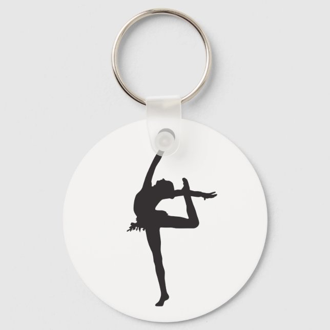 Rhythmic Gymnastics Keychain (Front)
