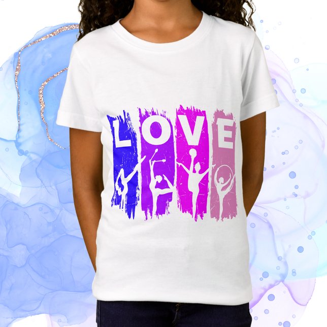 Rhythmic Gymnastics Love T-Shirt (Creator Uploaded)