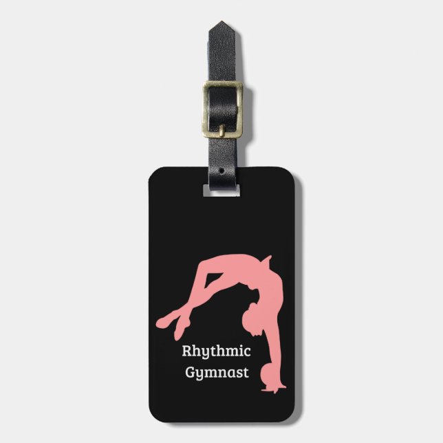 Rhythmic Gymnastics luggage tags (Front Vertical)