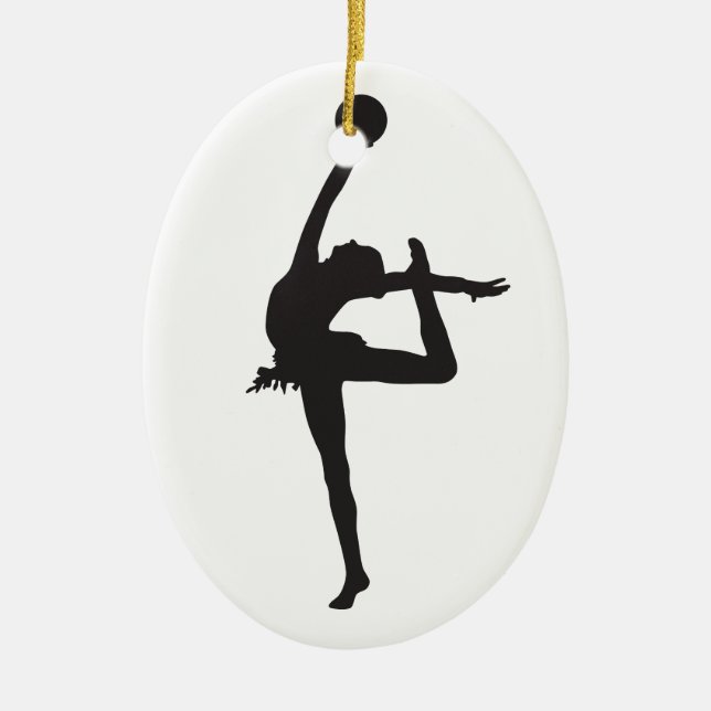Rhythmic Gymnastics Ornament (Front)