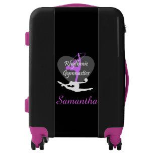 Rhythmic gymnastics personalized luggage