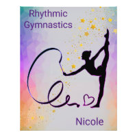 Rhythmic Gymnastics Photo Enlargement