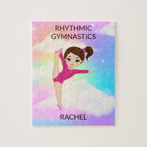 RHYTHMIC GYMNASTICS RAINBOW PUZZLE 