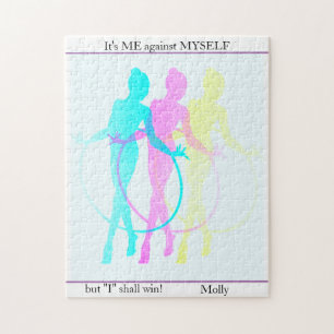 Rhythmic Gymnastics Reflections Me, Myself & I   Jigsaw Puzzle