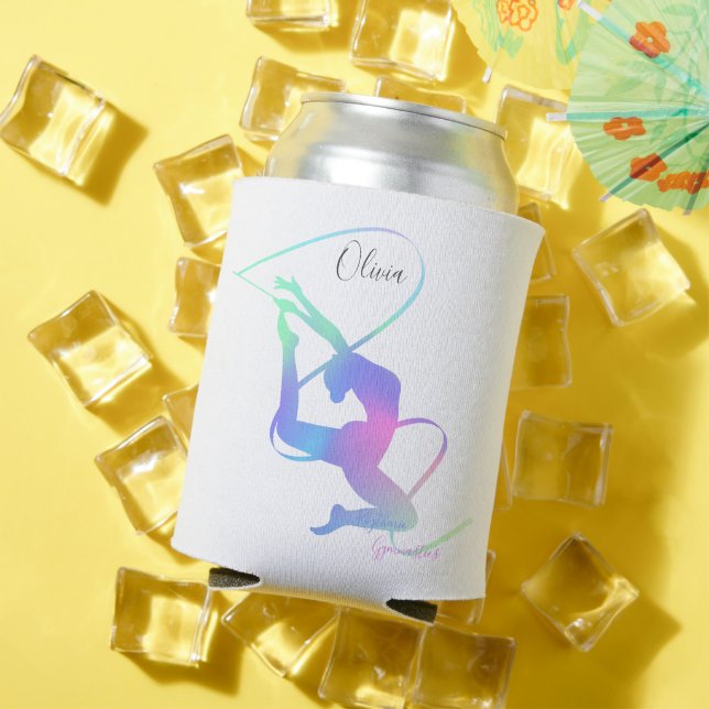 Rhythmic Gymnastics Ribbon Can Cooler – Gymnast  (In Situ Summer)