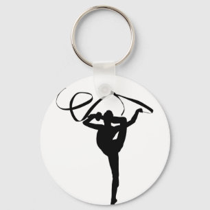 Rhythmic Gymnastics - Ribbon Keychain