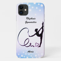Rhythmic Gymnastics Ribbon Stars iPhone 11 Case