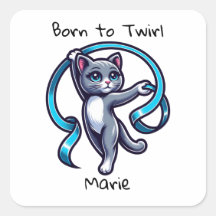 Rhythmic Gymnastics Ribbon Twirl