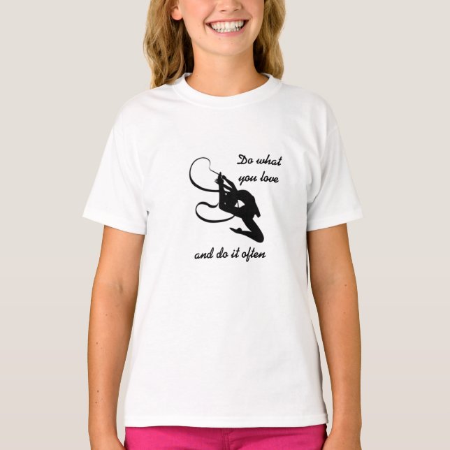 Rhythmic gymnastics sweatshirt T-Shirt (Front)