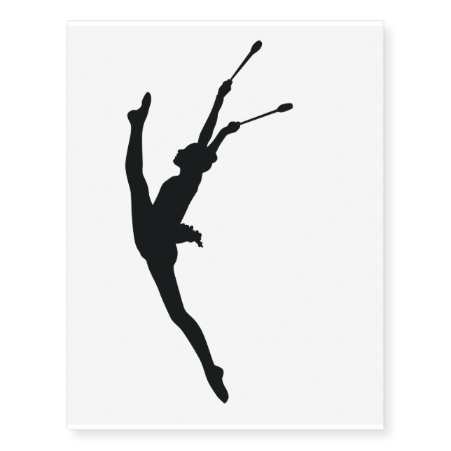 Rhythmic Gymnastics Tattoo (Front)