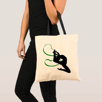 Rhythmic Gymnastics Tote Bag by spudcreative at Zazzle