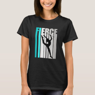 Rhythmic Gymnastics Turquoise Fierce Teammate T-Shirt