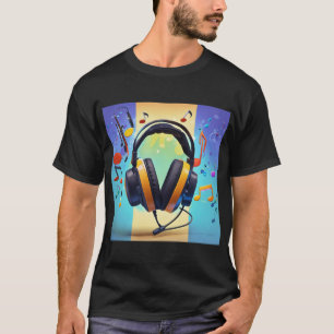 "Rhythmic Reverberations: DJ Edition" T-Shirt