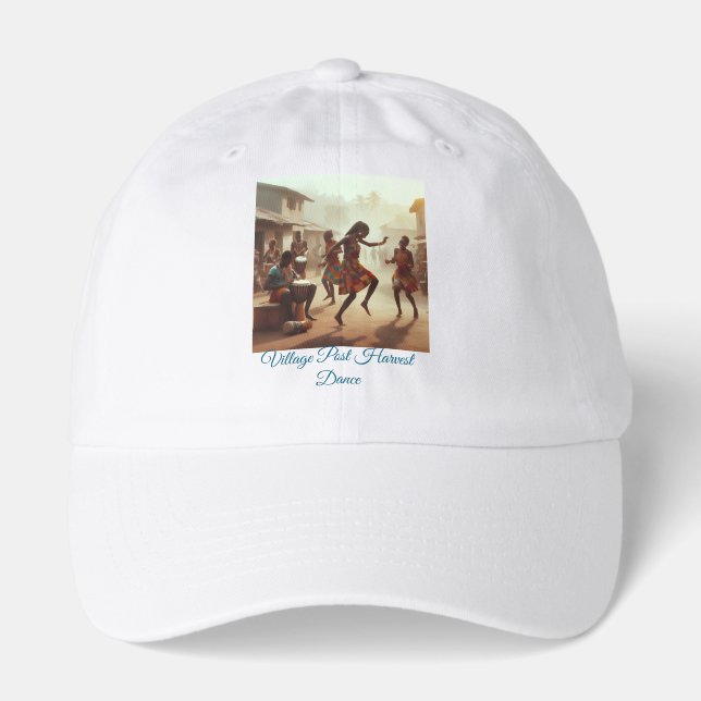 Rhythms of Abundance: Post-Harvest Joy Hat (Front)