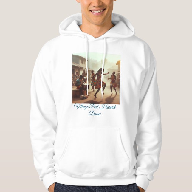 Rhythms of Abundance: Post-Harvest Joy Hoodie (Front)